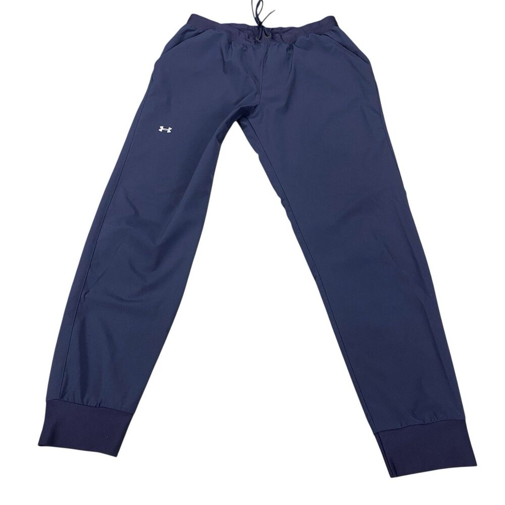 Under Armour Heatgear Men's Size Medium Blue Polyester Drawstring Jogger Pants‎